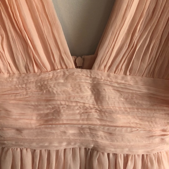 French Connection Pink Opal Maxi Prom Dress - Picture 7 of 8
